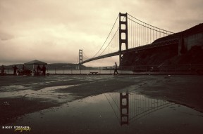 The Golden Gate Bridge 2 by Nikky Stephen