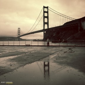 The Golden Gate Bridge 3 by Nikky Stephen