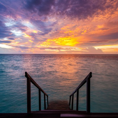 Maldives Sunset by Nikky Stephen